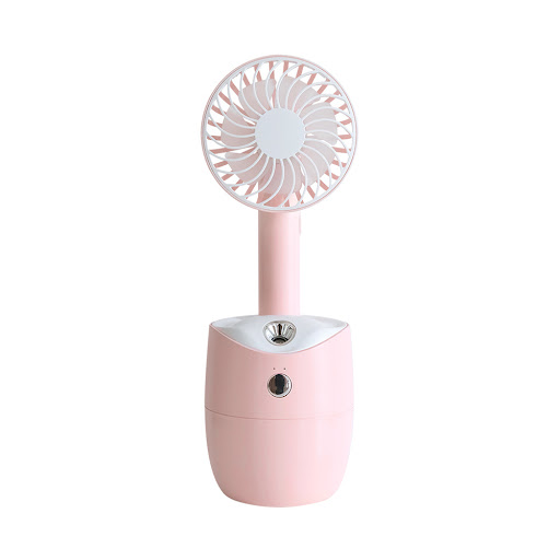 Title 3, USB mini humidifier fan for desk, creates cool ...