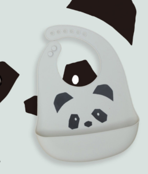 Babador de Silicone para Bebê Estéreo Impermeável Refeições sem bagunça Fácil de Limpar e com Design Moderno para Conforto do Bebê.