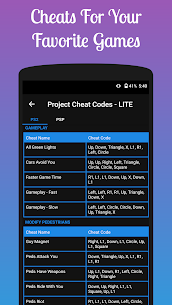 Codes de triche du projet – LITE v1.4.7 [Mod] 1