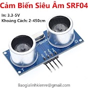 Mạch Cảm Biến Siêu Âm Hc - Sr04, Module Cảm Biến Khoảng Cách Bằng Sóng Siêu Âm # Linh Kiện Điện Tử