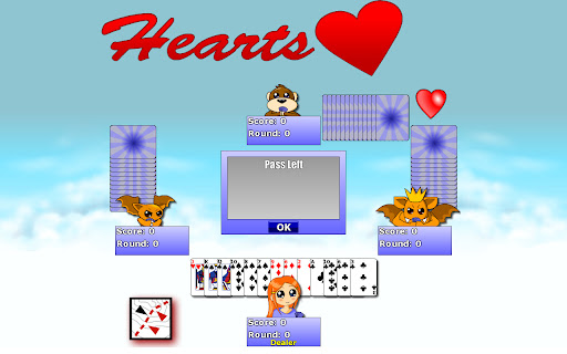 Hearts Card Game