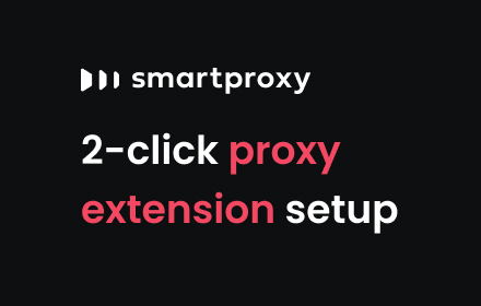 Smartproxy Extension small promo image