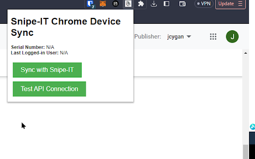 Snipe-IT Chrome Device Sync