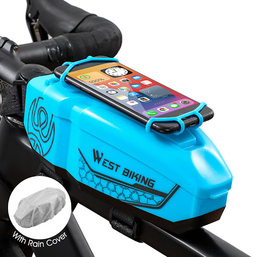 Title 7, Bolsa de bicicleta para manillar, resistente al...