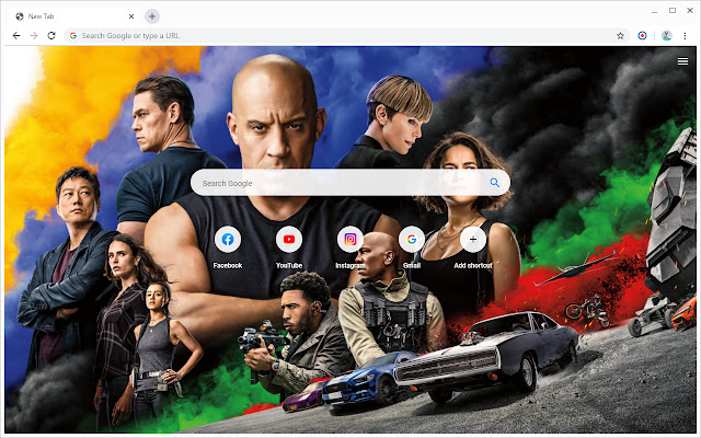 F9: The Fast and Furious Wallpapers Nieuw tabblad