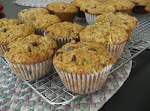 Chocolate Chip Zuchinni Muffins (by Mennonite Girls Can Cook) was pinched from <a href="http://www.mennonitegirlscancook.ca/2008/07/chocolate-chip-zuchinni-muffins.html" target="_blank">www.mennonitegirlscancook.ca.</a>