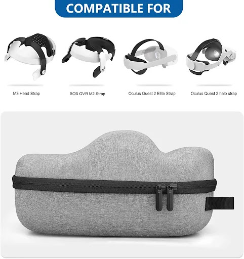 Title 2, Oculus Quest 2 VR Glasses Storage Bag Portable ...