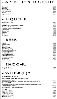 Chidyaghar Bar - Roseate House menu 5