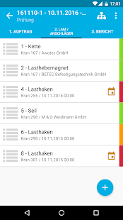 Lastaufnahmemittel Anschläge Prüfung - náhled
