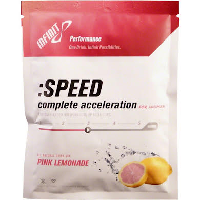 Infinit Nutrition Women's Speed Energy Drink Mix: 20 Single Serving Packets Pink Lemonade