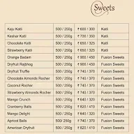 Delicious Sweets And Namkeen menu 1