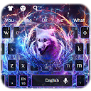 Download Neon Wolf Keyboard Install Latest APK downloader