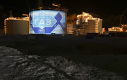 The facilities of Yamal LNG, Russia's second liquefied natural gas plant, which is under construction in the Arctic port of Sabetta. (File photo)