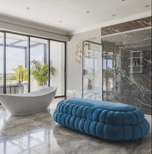 Maison contemporaine avec piscine 5