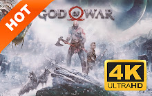 God of War Popular Games HD New Tabs Theme small promo image