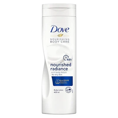 Dove Nourishing Body Care Nourished Radiance Rich Body Lotion - 400 ml