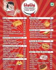 Wawa Fastorant menu 1