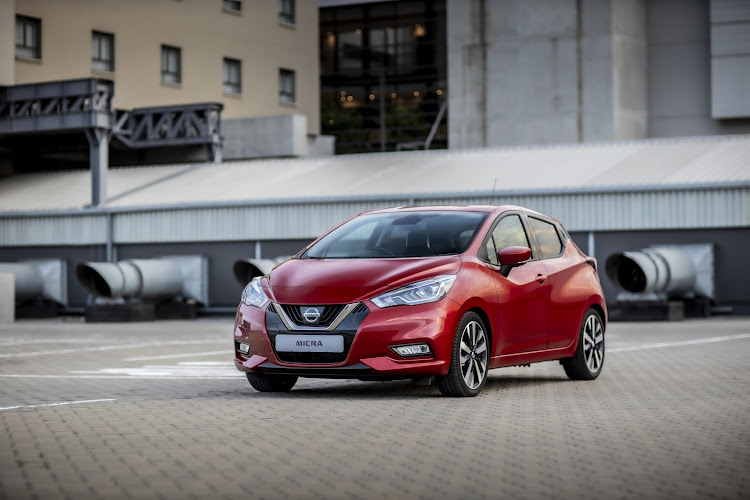 The up-powered Micra comes with lowered suspension. Picture: SUPPLIED