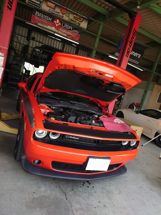 チャレンジャーのアメ車・ドライブ・9月もよろしくお願いします。・整備に関するカスタム事例の投稿画像1枚目