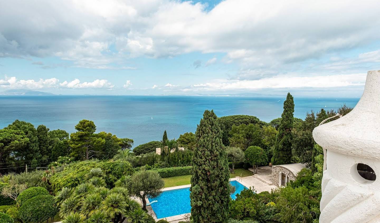 Villa avec piscine et jardin Capri