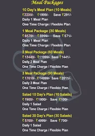 Pro-Diet Kitchen menu 3