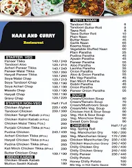 Naan And Curry menu 1