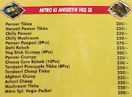 Mitro Kabab And Curries menu 6