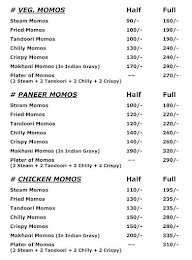 Momos Cooked in Heaven menu 2