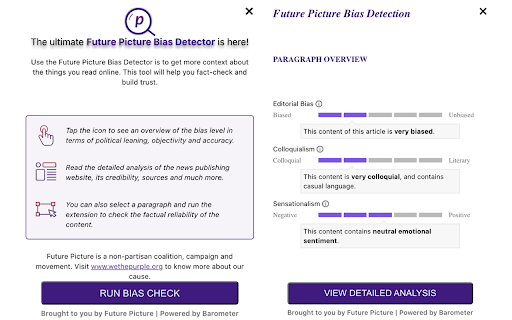 Future Picture Bias Detector