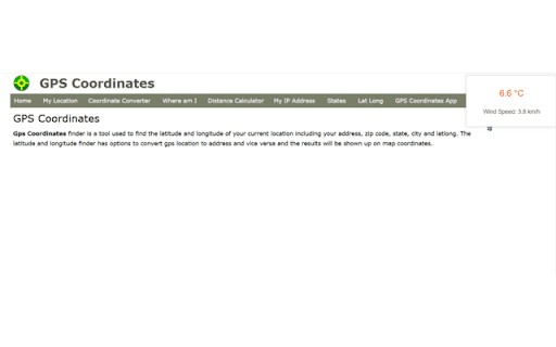Weather Extension
