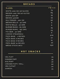 Glee Dessert menu 4