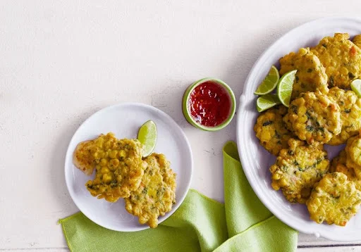 Corn Mattar Tikki