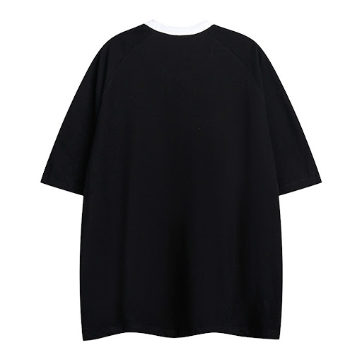 Title 8, Mens Letter Embroidered Short-sleeved T-shirt,...
