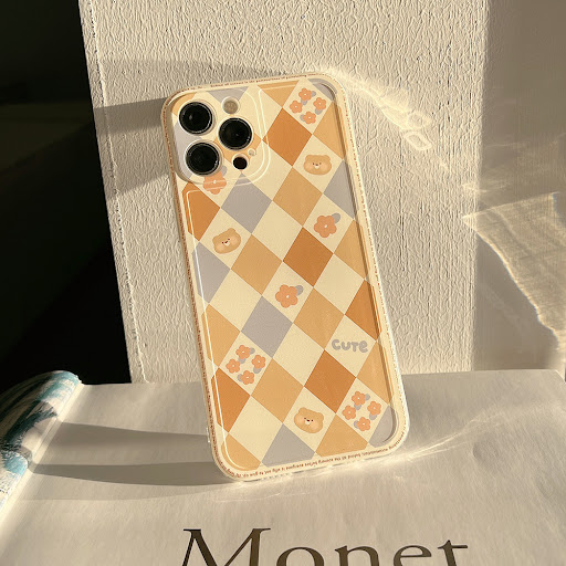 Title 5, Luxury Laser Soft Phone Case INS Fashion Geomet...