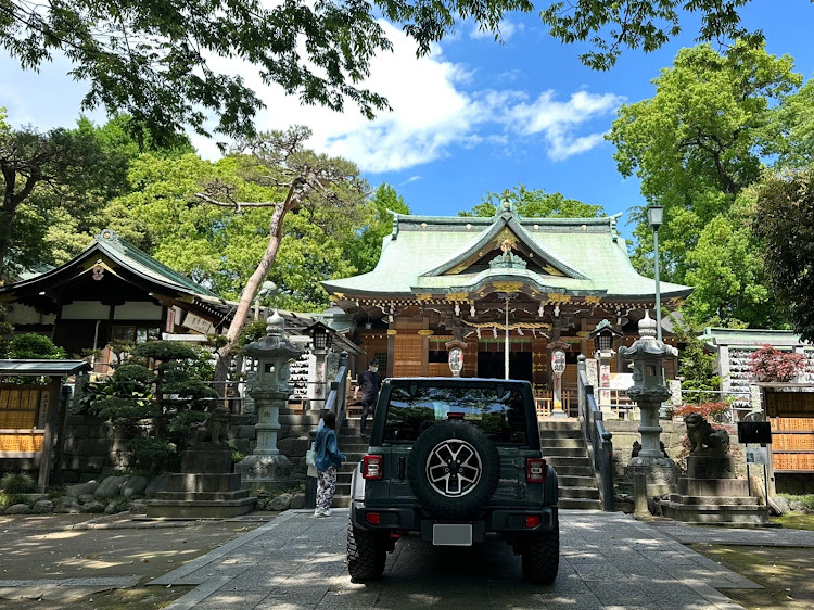 ラングラーアンリミテッドのお祓い・お祓いしてきましたに関するカスタム事例の投稿画像2枚目