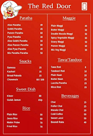 The Red Door menu 1