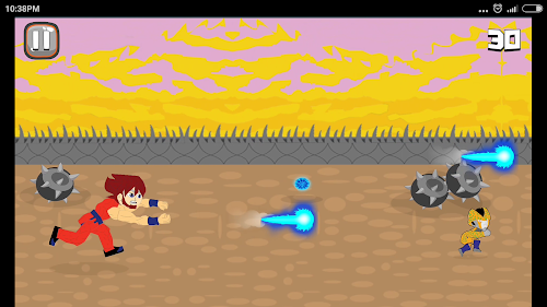 Android application Kamehameha Attack screenshort