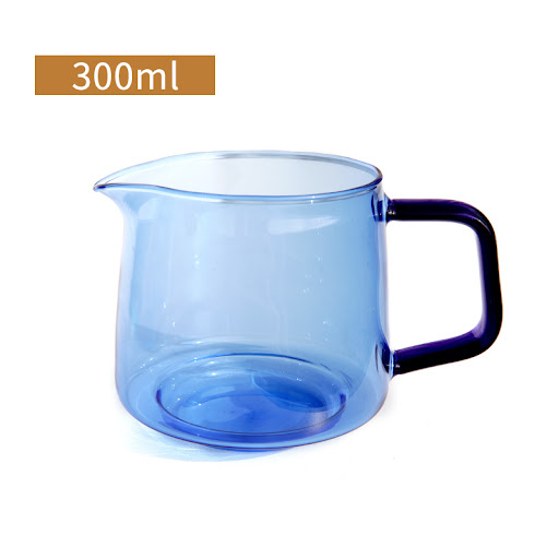 Title 5, Blue Household Coffee Pot with Yellow Bottom Fi...