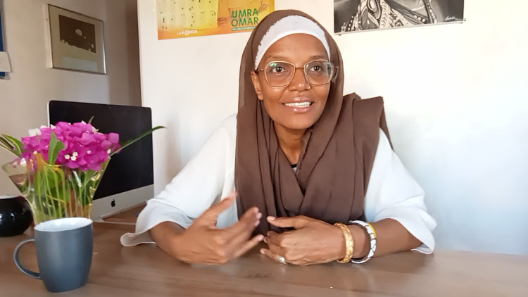 Umra Omar of UDA is the first woman to vie for governor of Lamu in 2022.