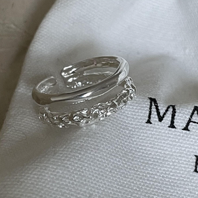 Grandmother Green 925 Sterling Zilver Kristal Open Ring