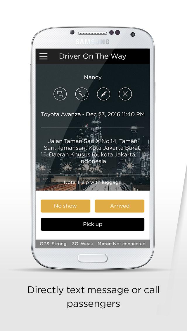 Tripy Driver Screen 1