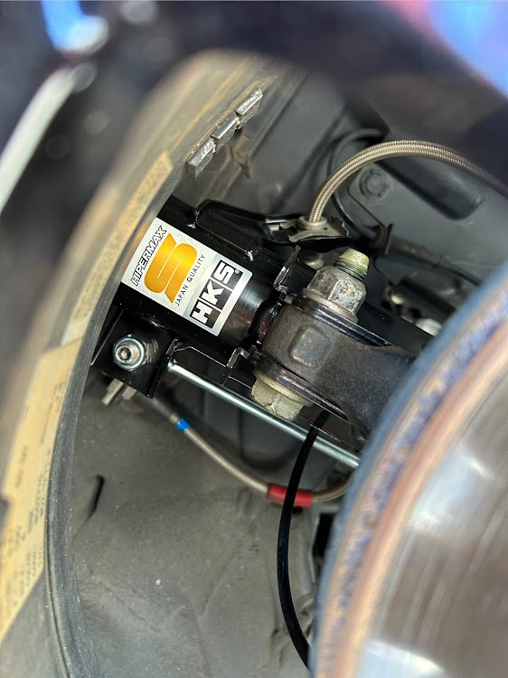 ノートのHKS車高調・HYPERMAX S・車高だうん・N-TECピロアッパーに関するカスタム事例の投稿画像6枚目