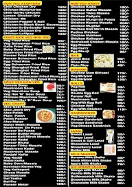 Bangalore Food Cafe menu 3