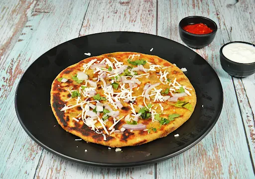 Paneer Onion Paratha