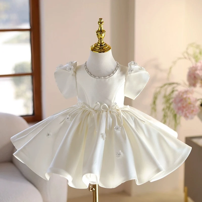 Robe Princesse Printemps Été pour Petite Fille, parfaite pour l'été, légère et confortable, idéale pour jouer, les fêtes et les occasions spéciales.