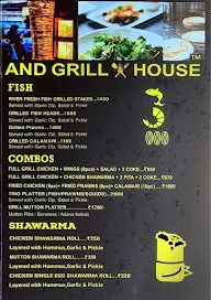 And Grill House menu 3