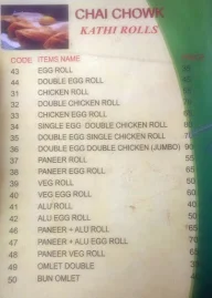 Chai Chowk menu 3