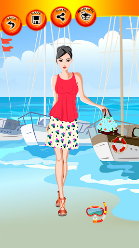 Beach Girl Dress Up Games  screenshots 6