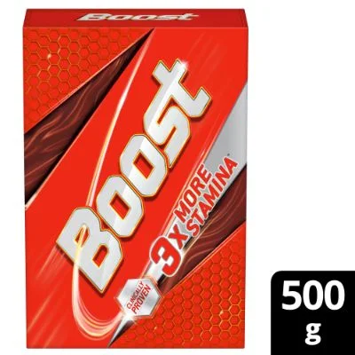 Boost Health Energy & Sports Nutrition Drink Refill Pack 500 Gm