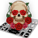 Thème de clavier Tattooskull icon